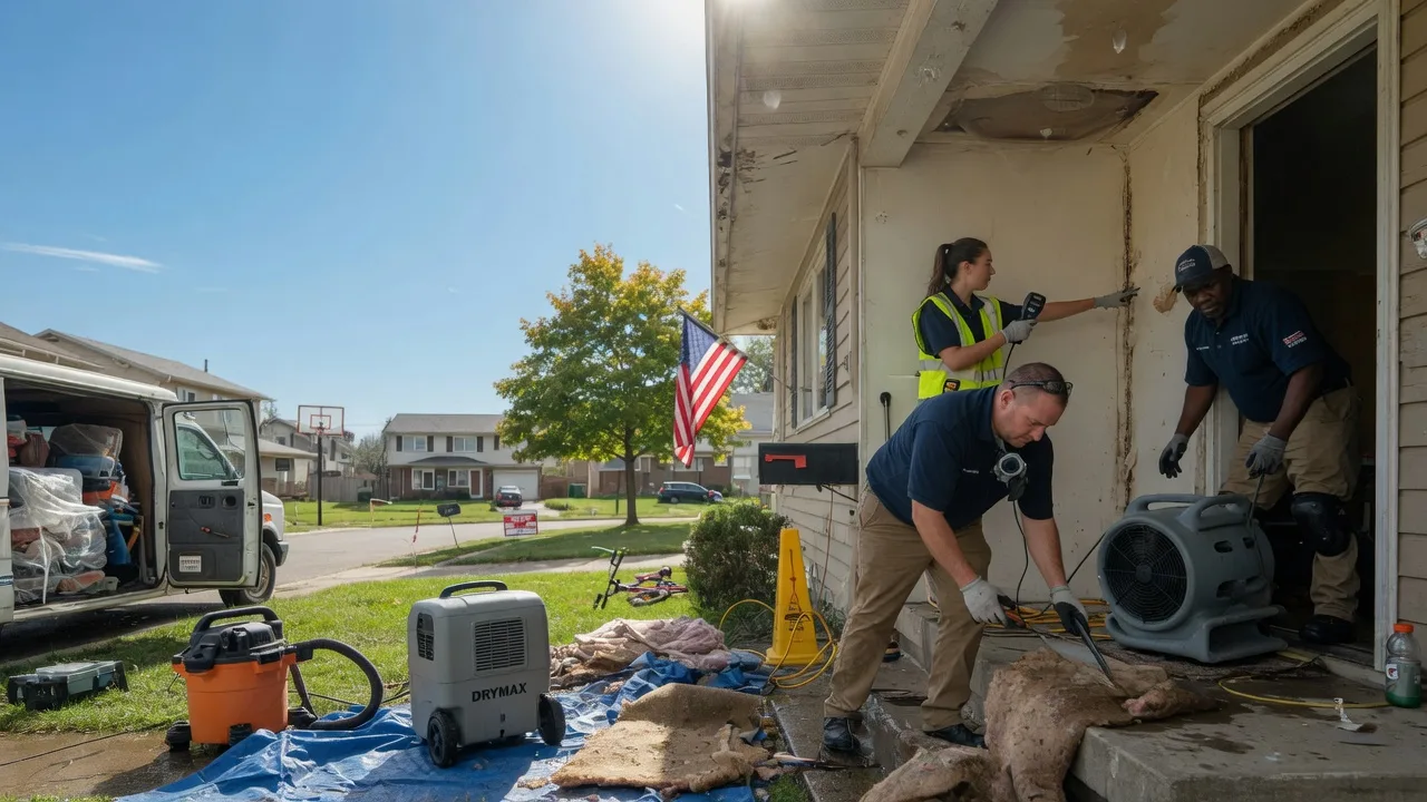 Water Damage Restoration in Columbia Station, OH near me